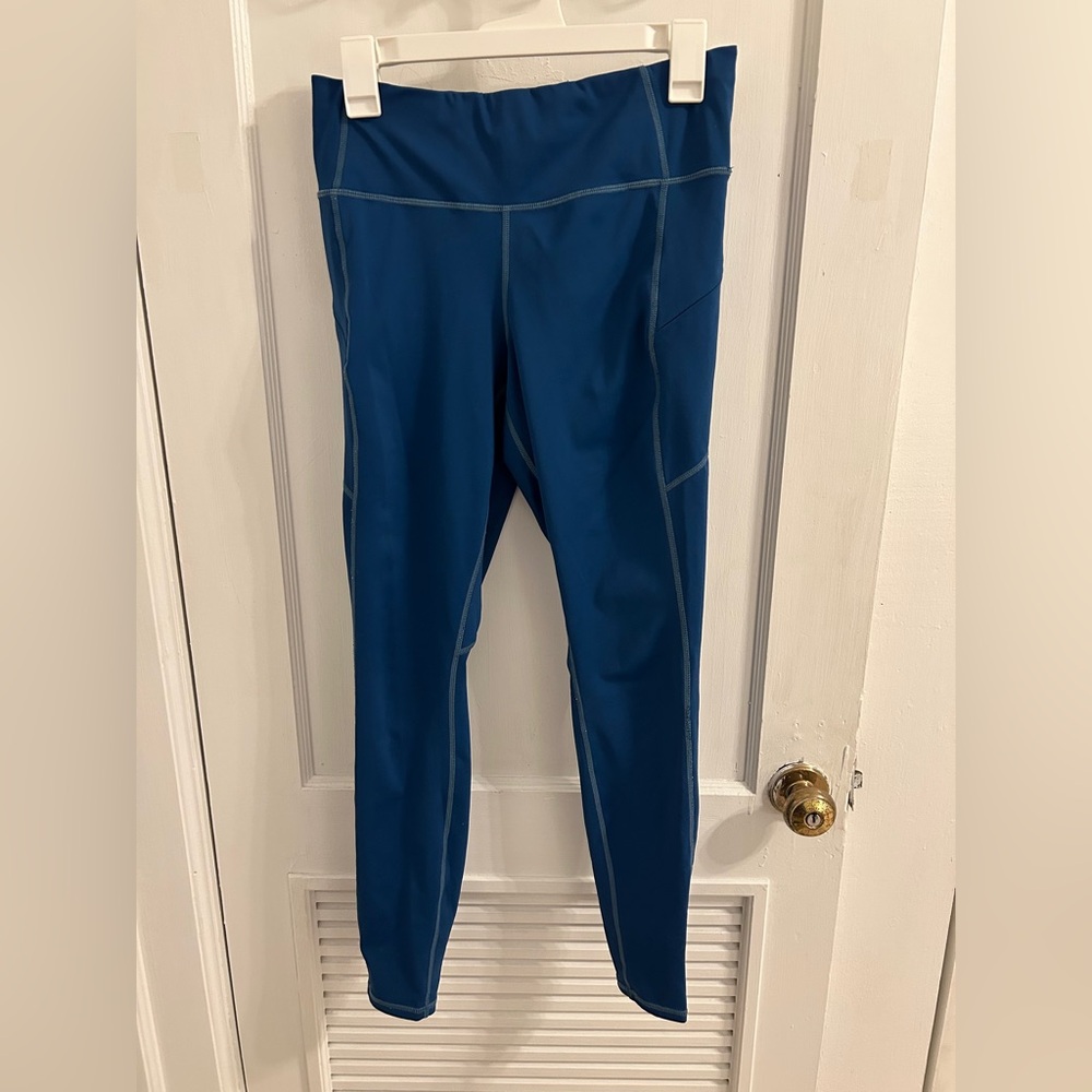 Blue Athleta Size M leggings